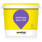 Waterproofing Paint Weberpas deco 320   Weber Gallon 20 kg Color White