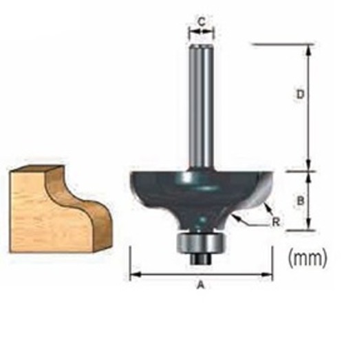 Router Bit 12 mm, Durable Metal, Lightweight 0.15 kg | ARAB PROS COMPANY