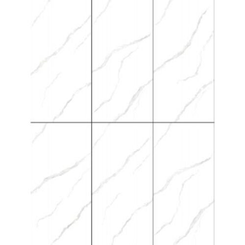 Porcelain Flooring Decorative Marble Look 60x120 cm White | 