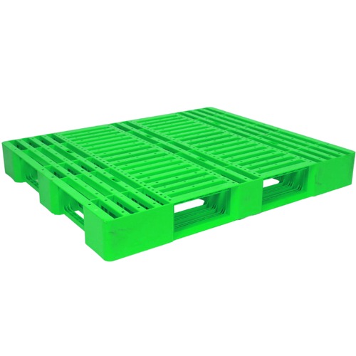 طبلية بلاستيك HDPE أبعاد 120×100×15 سم، لون أخضر، موديل YJFCQ | مصنع الفريدي للصناعات البلاستيكية