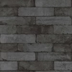 Stone wall decoration, dark gray color, length 10 m, width 0.53 m, model 446340   