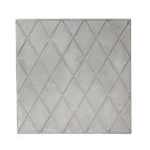 Cement Decorative Tile Geometric Shape, Dimensions 40x40x4 cm, Cement Color | Al Sarif Company, model CONT-40404-GY-D8