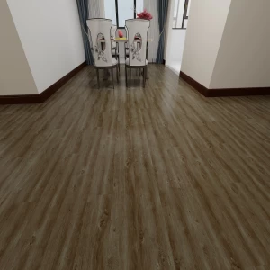 بلاط فينيل SPC خشب كلاسيكي مقاوم للماء 8mm بني موديل 1069 | SPC