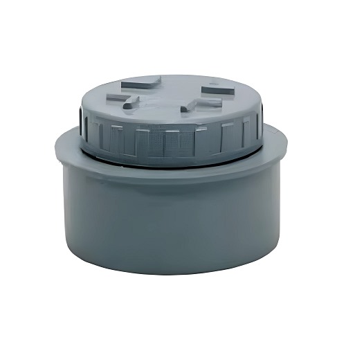 UPVC Access Plug Diameter 43 mm, Length 52 mm, Grey Color | Cosmoplast Company