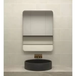 مراية حمام، مستطيل، مقاس 50×90 سم