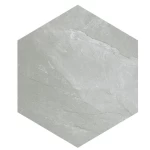 Retro Hexagonal Ceramic, Dark Gray , 14 mm Thickness, Measurement 58.5 × 67.5 cm