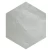Retro Hexagonal Ceramic, Dark Gray , 14 mm Thickness, Measurement 58.5 × 67.5 cm