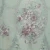 Floral wallpaper, vinyl wrap, length 15.6 m, width 106 cm, light green with red and grey