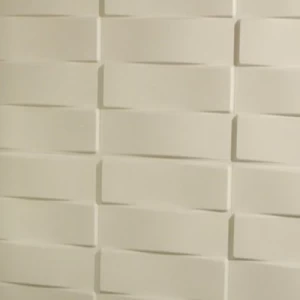 3D Wall Panels 50×50 cm White Color | Volts
