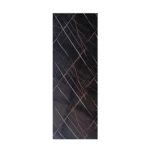 Marble Alternative Sheet, Size 122 × 290 cm, Black Color