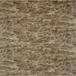 بديل رخام للجدران مقاس 3 متر × 122 سم مستطيل لون بني مع عروق اسود