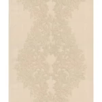 Classic wallpaper, length 10 m, width 0.70 m, light beige color, model 13007