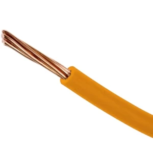 سلك بحرة نحاس مجدول 35مم² 450/750 فولت، عزل PVC 70°C، برتقالي، 1000 متر | بحرة للكابلات