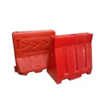 حاجز طرق بلاستيكي طول 1 متر، عرض 1 متر، ارتفاع 45 سم، وزن 8 كجم