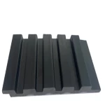 Decorative Polystyrene Wood Alternative Panels, black Color, Size 16×290 cm, Model number  JU-0010