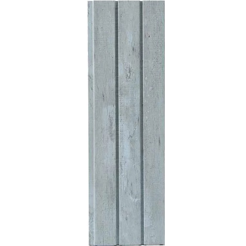 Wood Replacement PC Panels Rectangular 16 x 290 cm Stone Gray | Luxury line