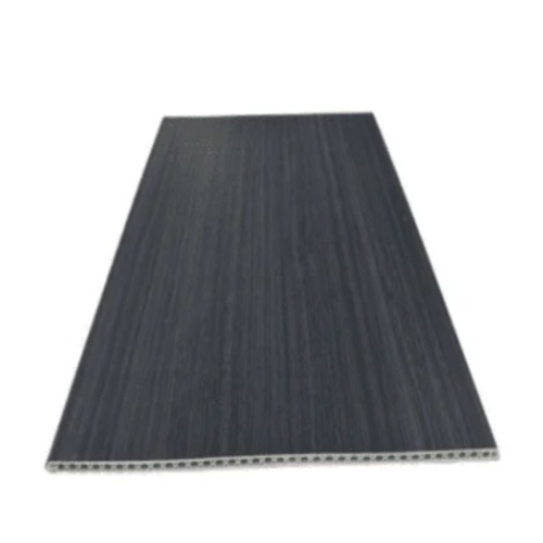 Flat Wood Substitute Panels 9 mm Thickness, 40 cm Width, 2.90 m Height, Dark Gray | B410