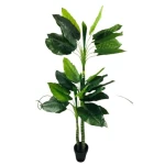 عشبة صناعية للديكور، أخضر، طول 120 سم