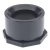 UPVC Coupling Reducer Gulf Factory Size  1 × ¾ inch  Color  Dark Gray
