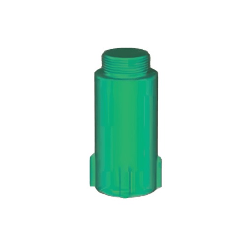 PPR End Piece Long with Male Threaded 1/2 inch, Green Color | Al mona for innovative pipe solutions