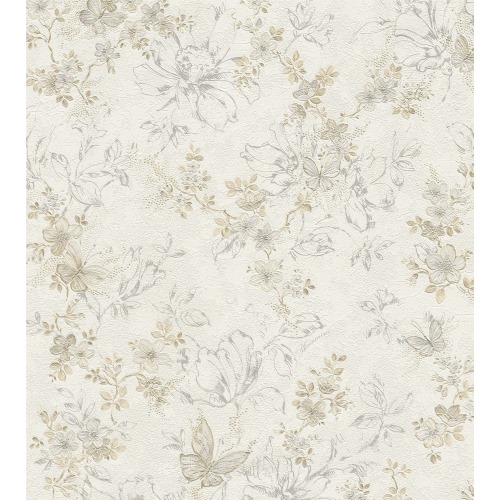 Italian Wallpaper 10m x 1.06m Light Beige, Model BM29028 | Balbaid Decor Company