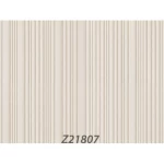 Striped Wallpaper, light beige Color, Length 10m, Width 1.06m, Model Z21807 