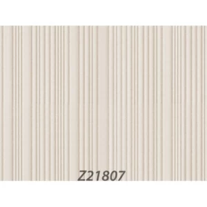 Striped Wallpaper 10m x 1.06m Light Beige Color, Model Z21807 | Balbaid Decor Company