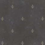 Classic Wallpaper, Dark Brown Color, Size 10m×1.06m, Model 83021