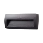 Lorenza Wall Light Without Bulb, Dimensions 260×150×45 mm, Black