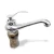 Washbasin Mixer Weight 2 kg, Silver with Brown Color