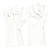 Gloves Resistant to Heat Made from Fiberglass, White  Color, length 14 inches    