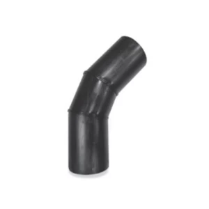 HDPE Plastic Segmented Bend Elbow 45°, Size 800 mm, Thickness 47.4 mm, Black | Cosmoplast Company