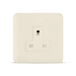 فيش مفرد 13 أمبير سبكترا، لون بيج، 7×7 سم، 250 فولت 