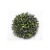 Decorative artificial grass ball, green with purple, diameter 30 cm 