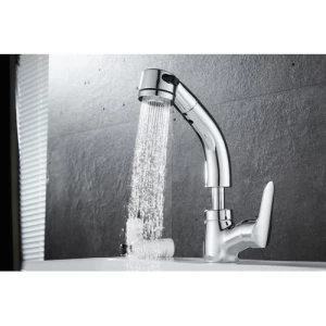 Kitchen Faucet Chrome Brass Pull-Out, Tifani Brand | Alsaggaf company