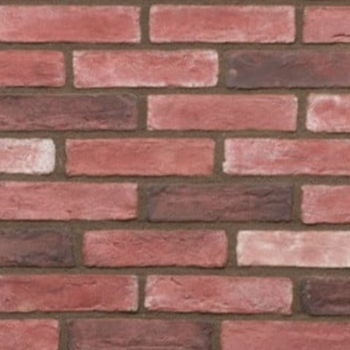 Greek Stone Red Trashed 65-195x85-485 mm, Red Color | MATHIOS STONE
