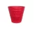 Plastic transplant pot medium oval Al Zamil Made of  polyethylene Colour red