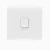 Electrical light switch 1 gang 10 Amp ALF Alfanar Size 7×7 cm Color White 