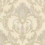 Classic Wallpaper, beige Color, Length 10m, Width 1.06m, Model 82129 