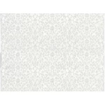  ورق جدران ايطالي لون اوف وايت  تصميم نقشات، مقاس 10 م×0.70 م، موديل 15041