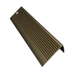 إكسسوار درج ألمنيوم، طول القطعة 240 سم، لون زيتي