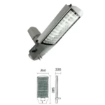 Street light LED, Size 580 × 300 mm, Color temperature 2700-6500K, AL Anwar Company