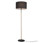 إضاءة أرضية عصرية، الطول 40 سم × الارتفاع 144 سم، لون أسود