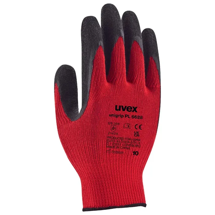 Abrasion Resistant Glove Size 9 Large, Rough Rubber Coating | Reda Safe