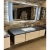 Marble Top Washbasin Basin 53×120 cm Marbled White with Wooden Cabinet | Al Muhaidib Sanitary and Ceramic - Image 2