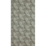 ورق حائط هندسي هولندي لون اخضر باهت، طول 10 م، عرض 0.53 م، موديل 218413