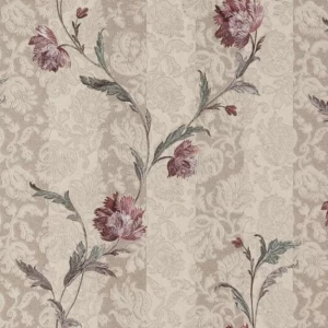 Floral Wallpaper Beige Color 10m x 1.06m Model 5438 | Balbaid Decor Company
