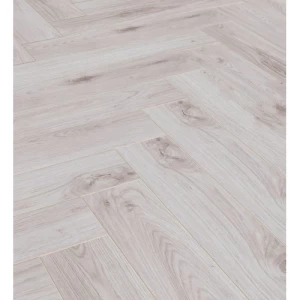Herringbone Natural Wood Parquet 66.5x13.3 cm, 8 mm Thickness, Light Gray | YT-20431782