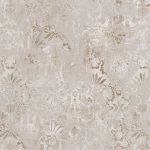 Italian Patterned Wallpaper, Size 10m×1.06m, Light Gray Color, Model 5842 