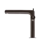 Washbasin Mixer Size 21.7×9.75 cm Middle, Metallic Black